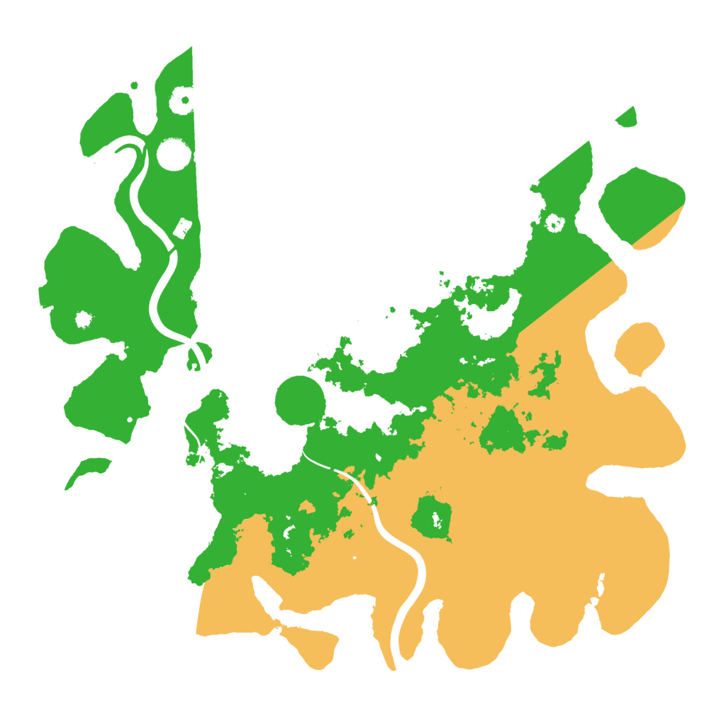 Biome Rust Map: Procedural Map, Size: 3900, Seed: 1917518941