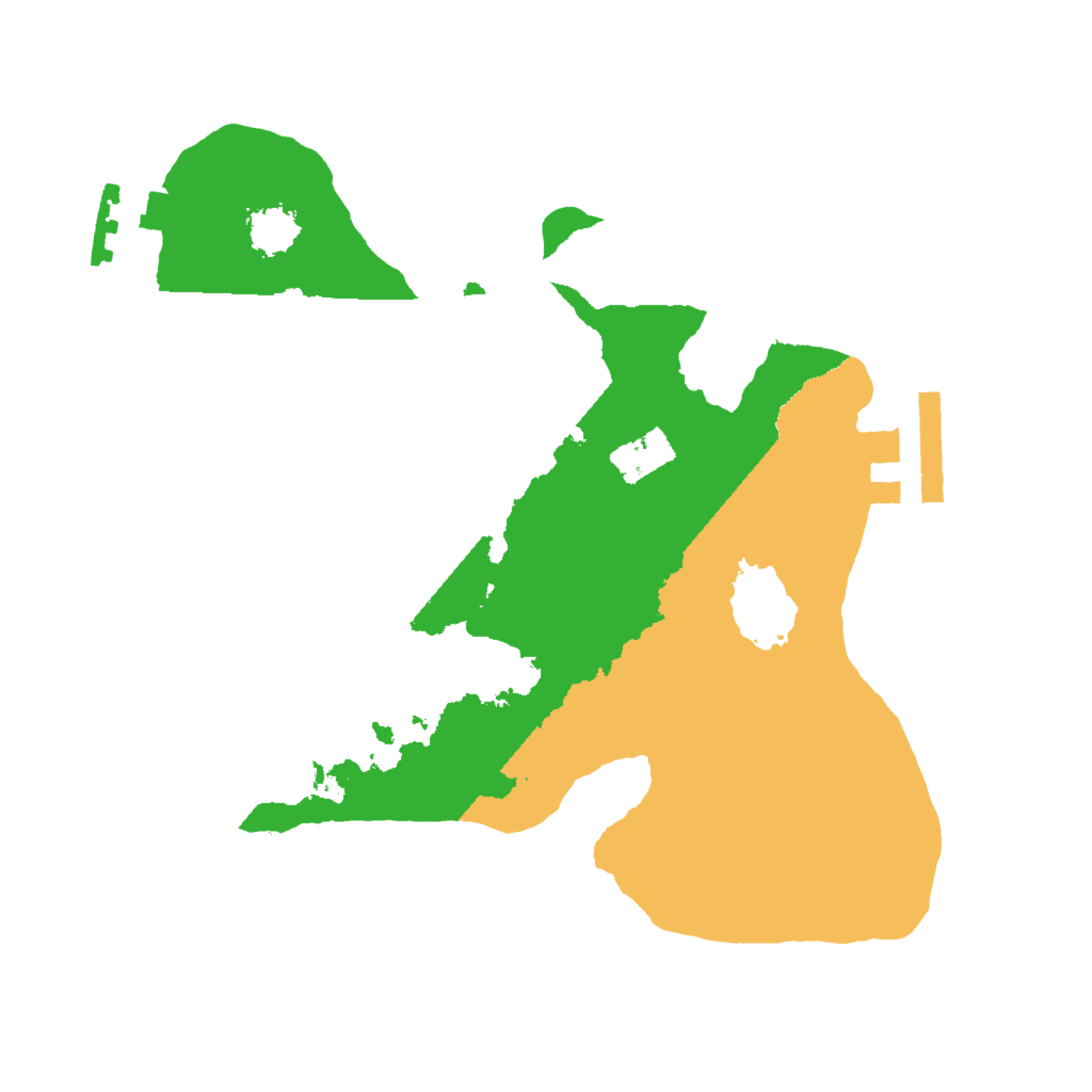 Biome Rust Map: Procedural Map, Size: 2000, Seed: 1559754501