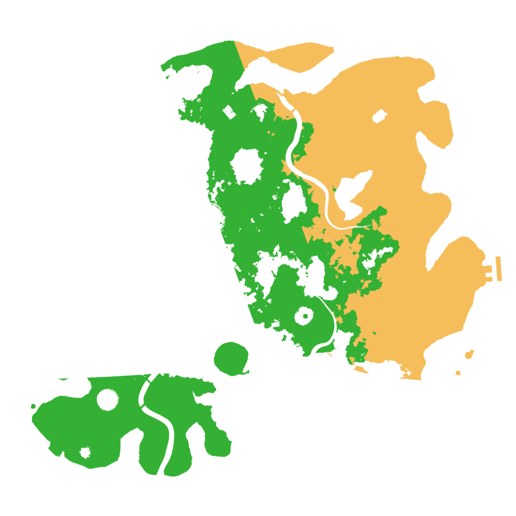 Biome Rust Map: Procedural Map, Size: 4250, Seed: 1912798627