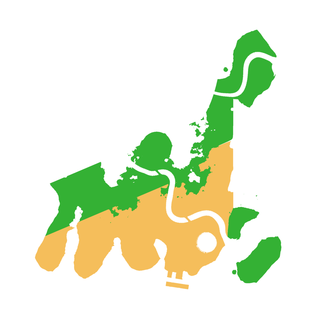 Biome Rust Map: Procedural Map, Size: 2750, Seed: 37575