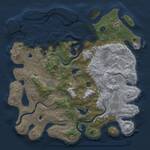 Thumbnail Rust Map: Procedural Map, Size: 4500, Seed: 16595, 14 Monuments