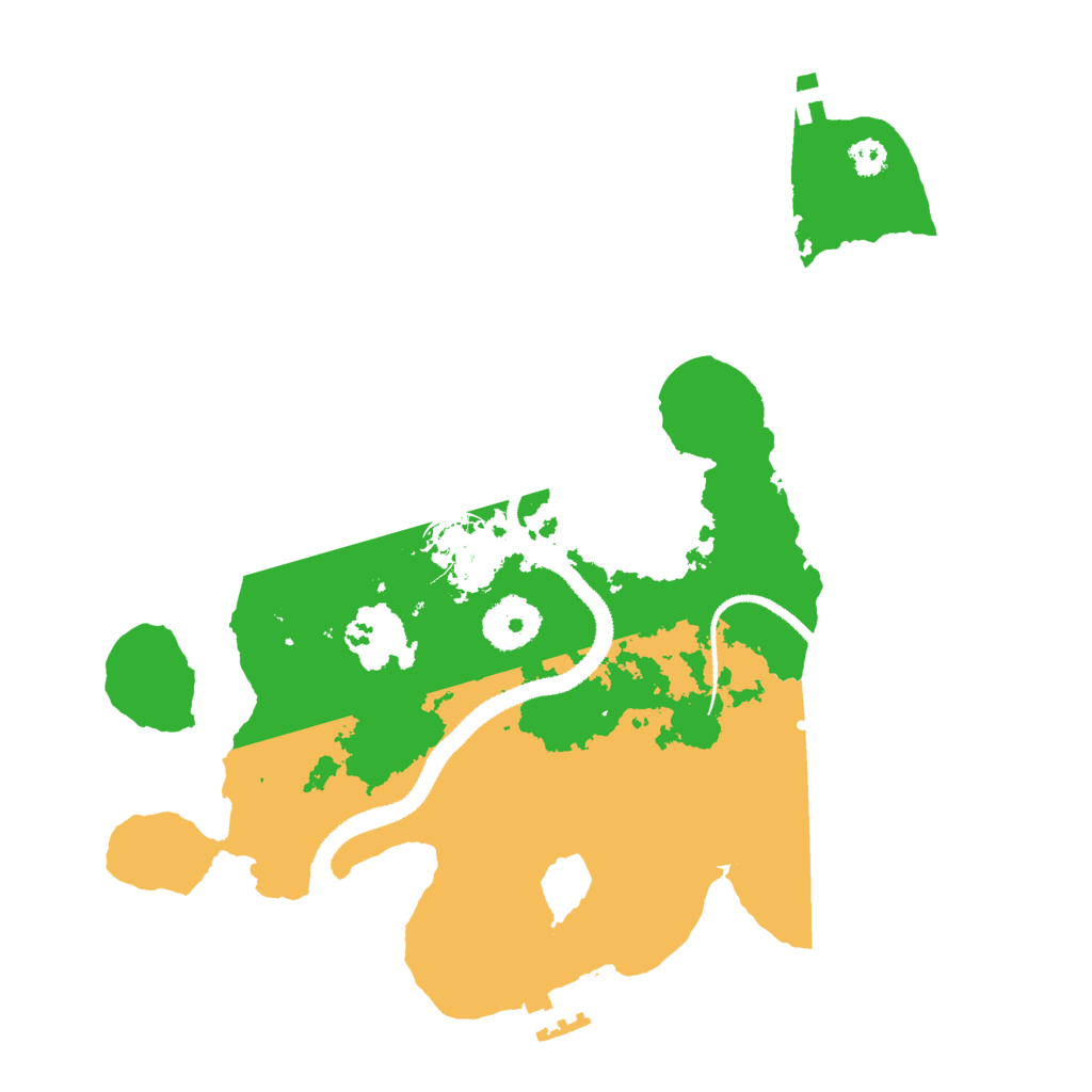 Biome Rust Map: Procedural Map, Size: 3000, Seed: 1432243980