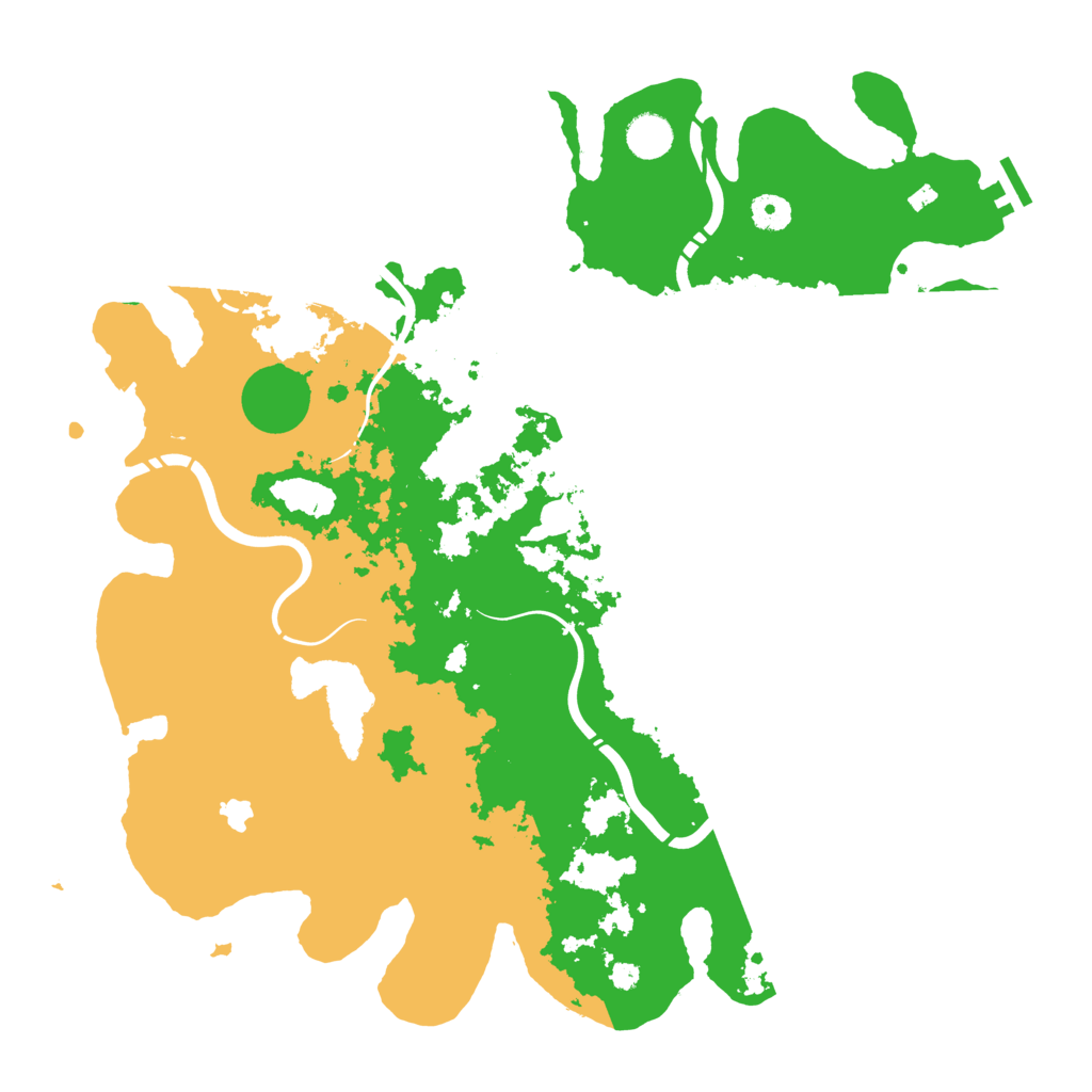 Biome Rust Map: Procedural Map, Size: 4250, Seed: 500213442