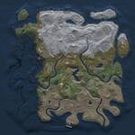 Thumbnail Rust Map: Procedural Map, Size: 4500, Seed: 1985373203, 14 Monuments