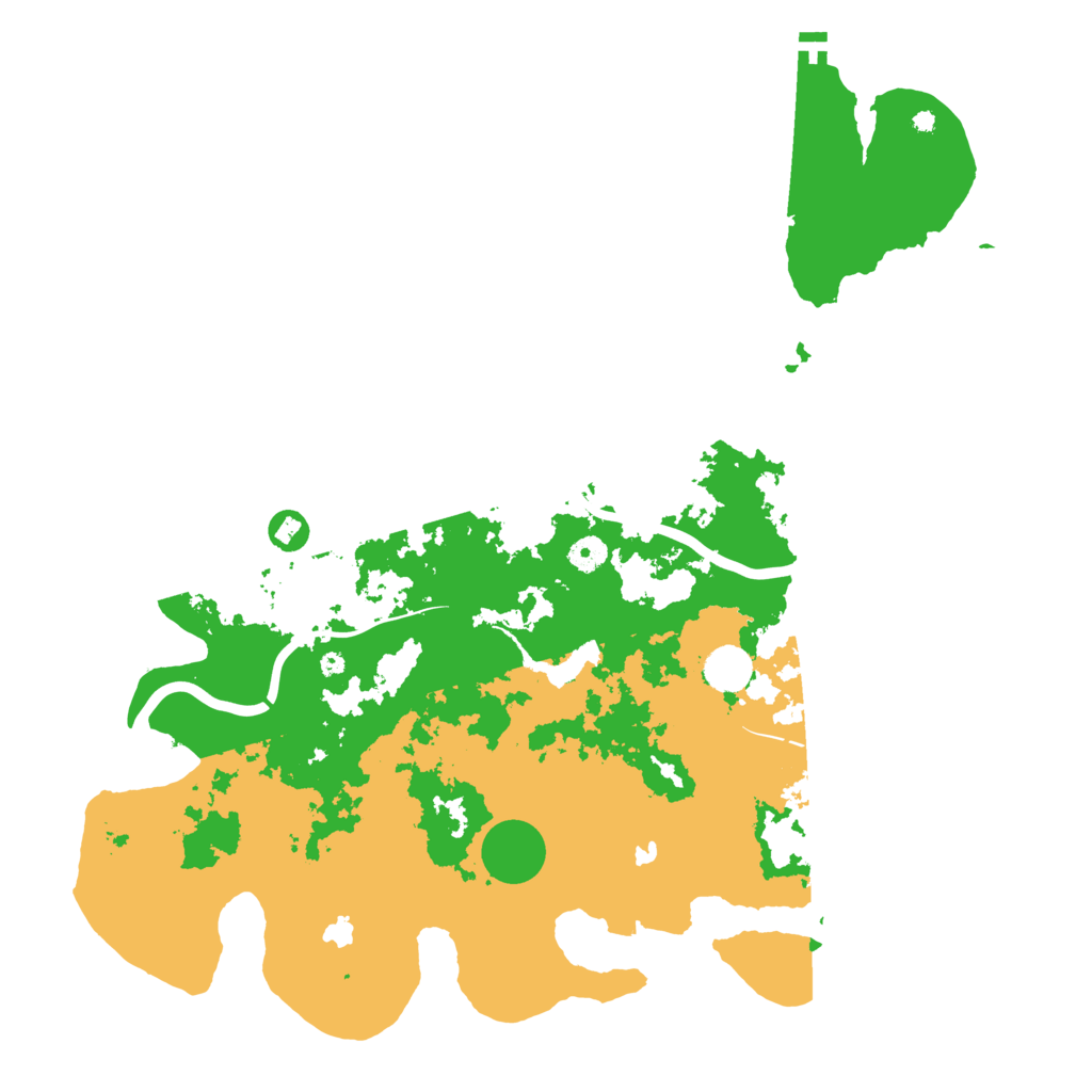Biome Rust Map: Procedural Map, Size: 4500, Seed: 1788246967