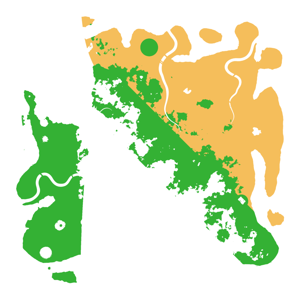 Biome Rust Map: Procedural Map, Size: 4500, Seed: 1699918139