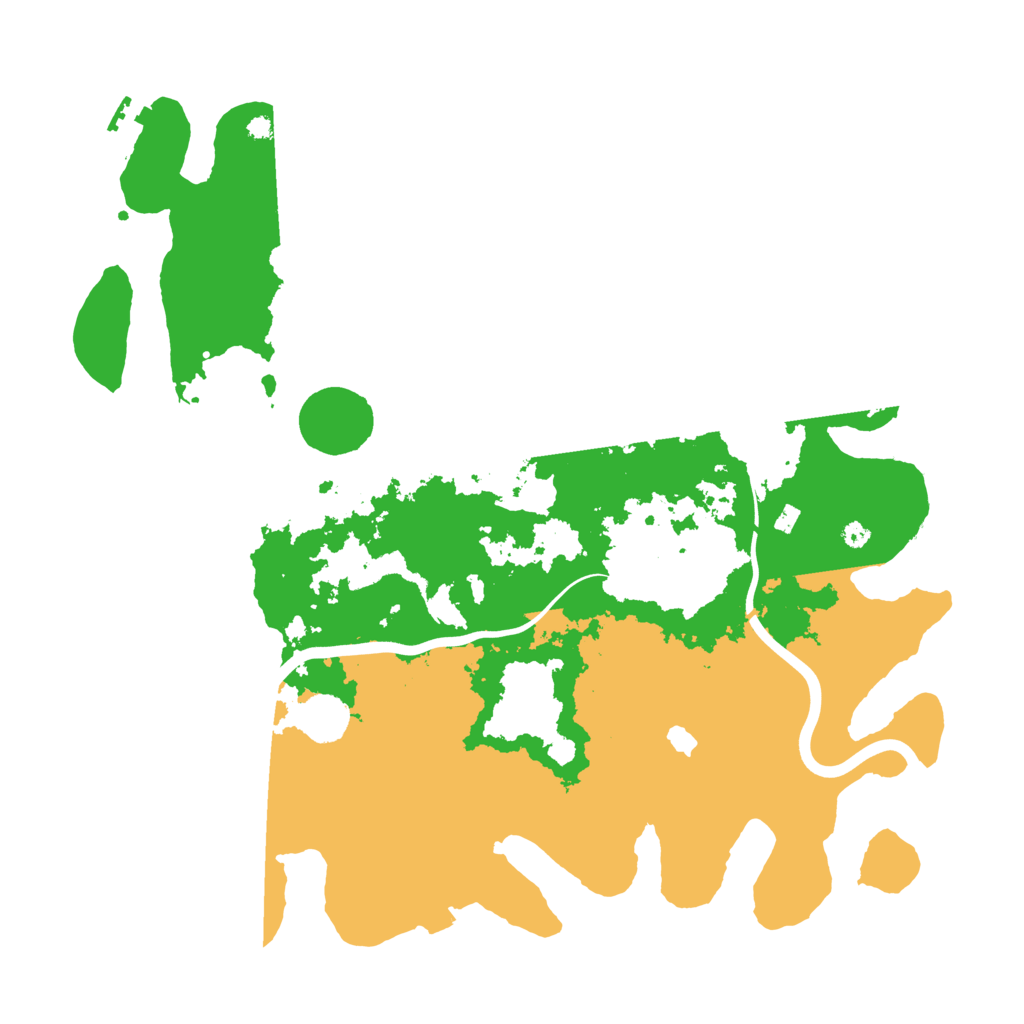 Biome Rust Map: Procedural Map, Size: 4000, Seed: 2129940592
