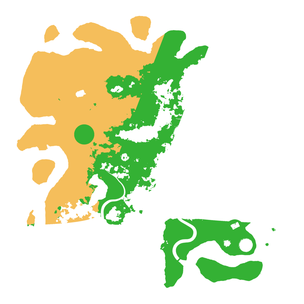 Biome Rust Map: Procedural Map, Size: 4000, Seed: 945683044