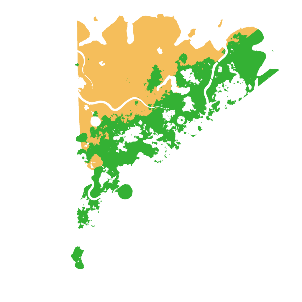 Biome Rust Map: Procedural Map, Size: 5500, Seed: 15448