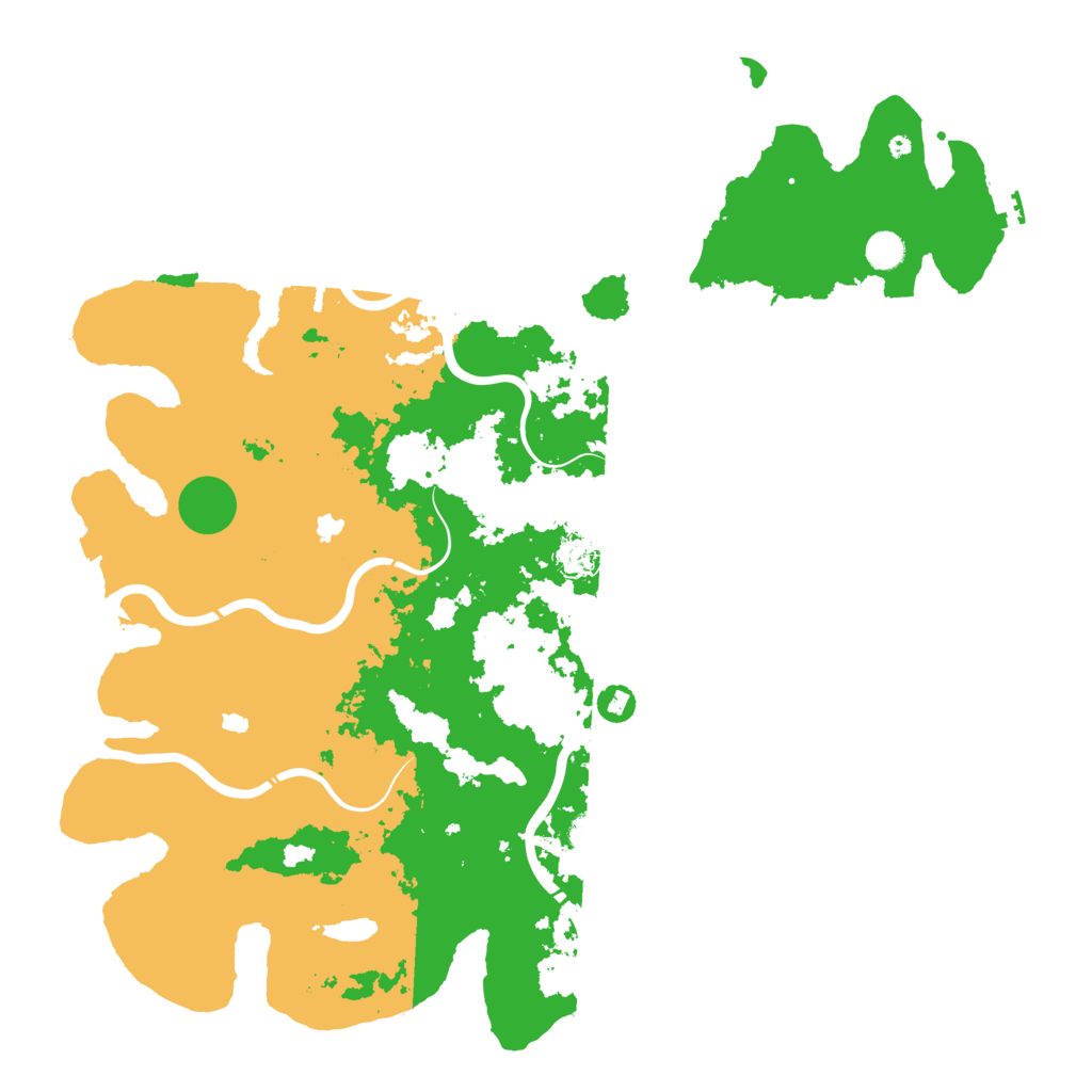 Biome Rust Map: Procedural Map, Size: 4973, Seed: 351236