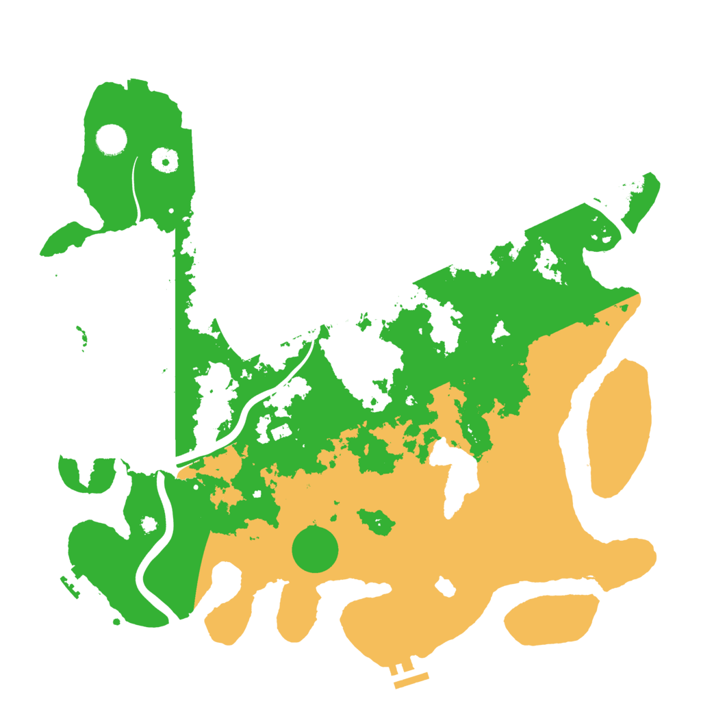 Biome Rust Map: Procedural Map, Size: 4000, Seed: 345989578