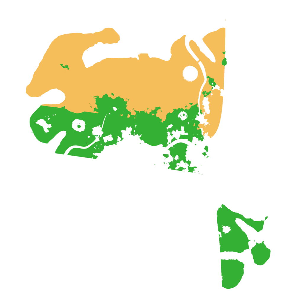 Biome Rust Map: Procedural Map, Size: 3500, Seed: 1506199103