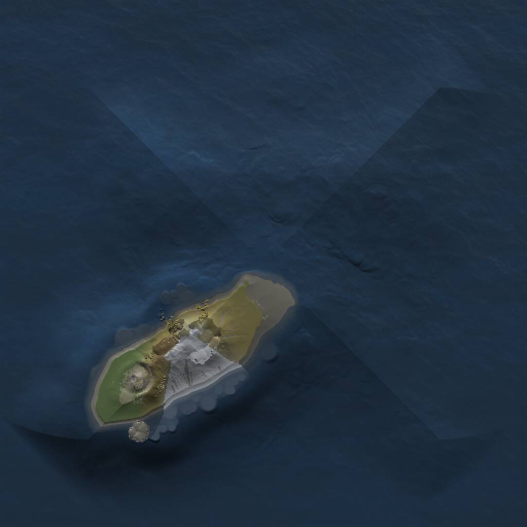 Rust Map: Procedural Map, Size: 1000, Seed: 555555, 1 Monuments