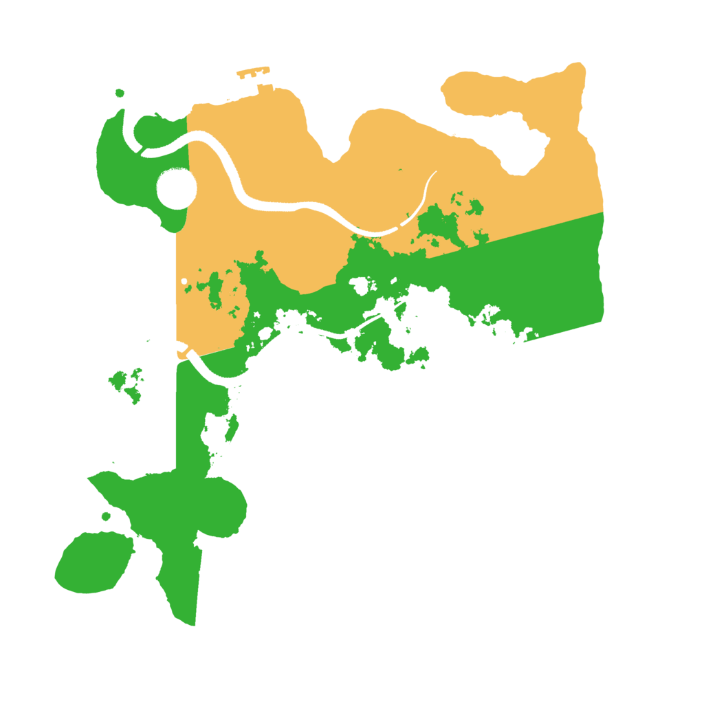 Biome Rust Map: Procedural Map, Size: 3250, Seed: 2002643437