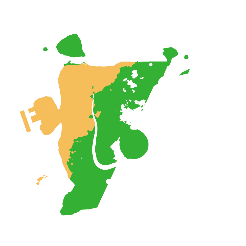 Biome Rust Map: Procedural Map, Size: 2250, Seed: 1482594618