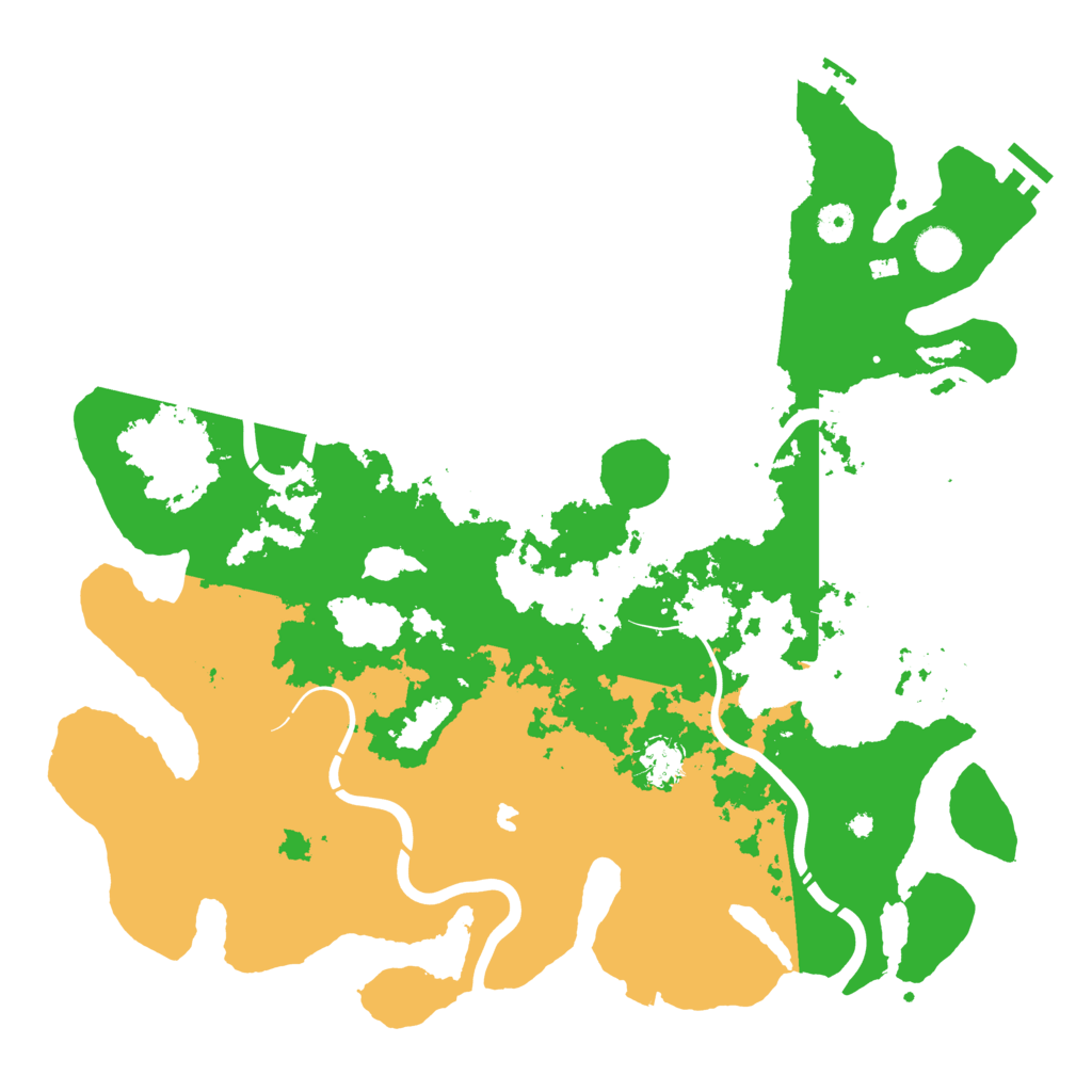 Biome Rust Map: Procedural Map, Size: 4250, Seed: 557443196