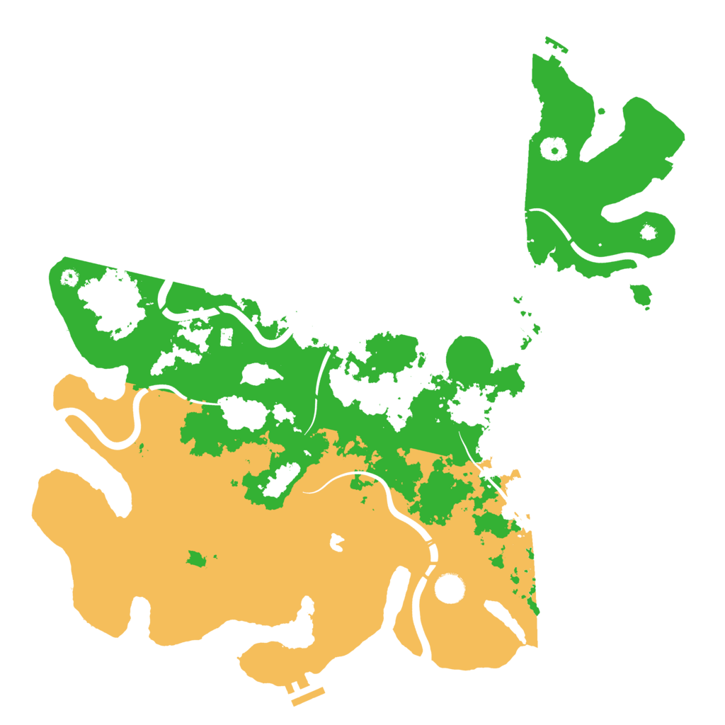 Biome Rust Map: Procedural Map, Size: 4250, Seed: 557443196
