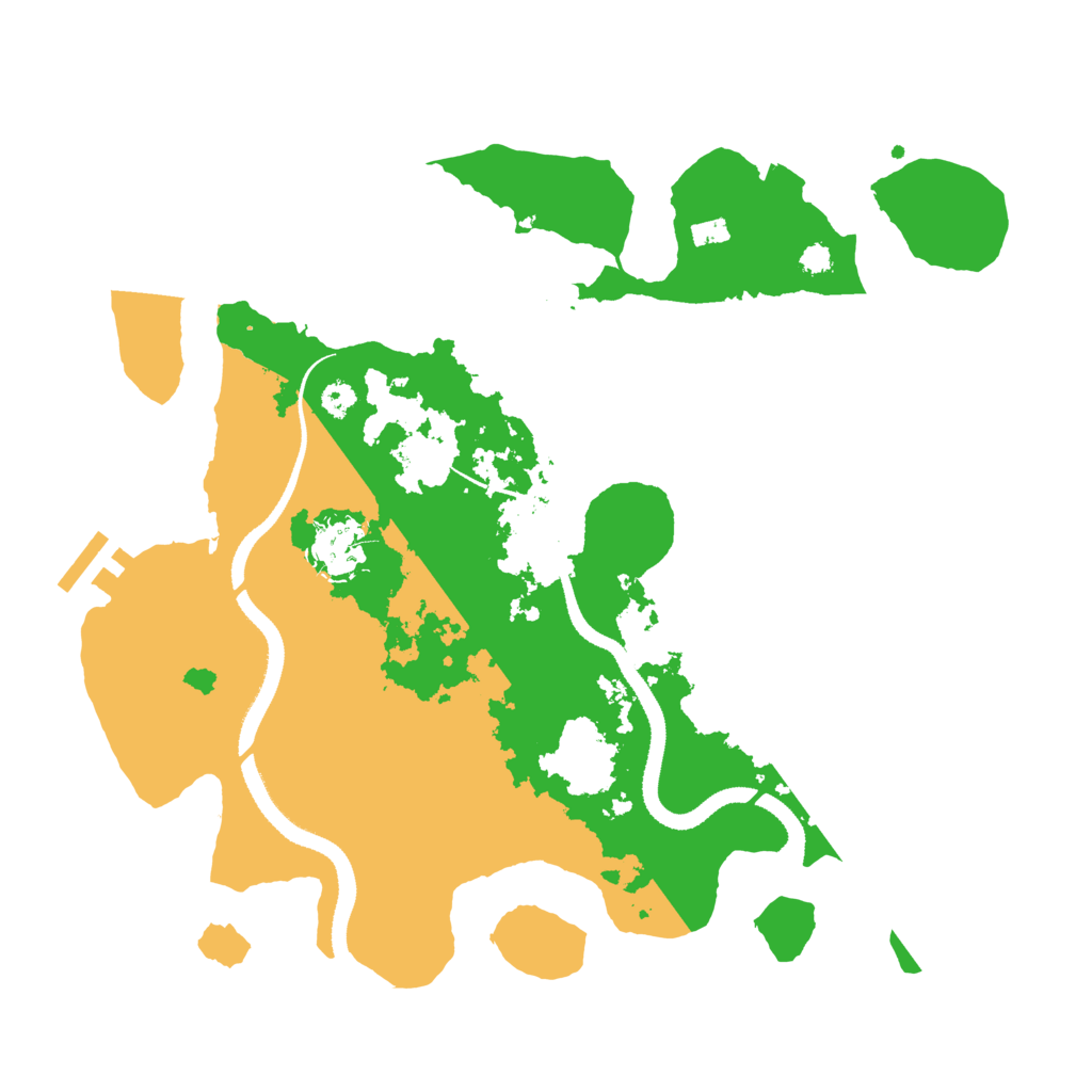 Biome Rust Map: Procedural Map, Size: 3250, Seed: 943713519