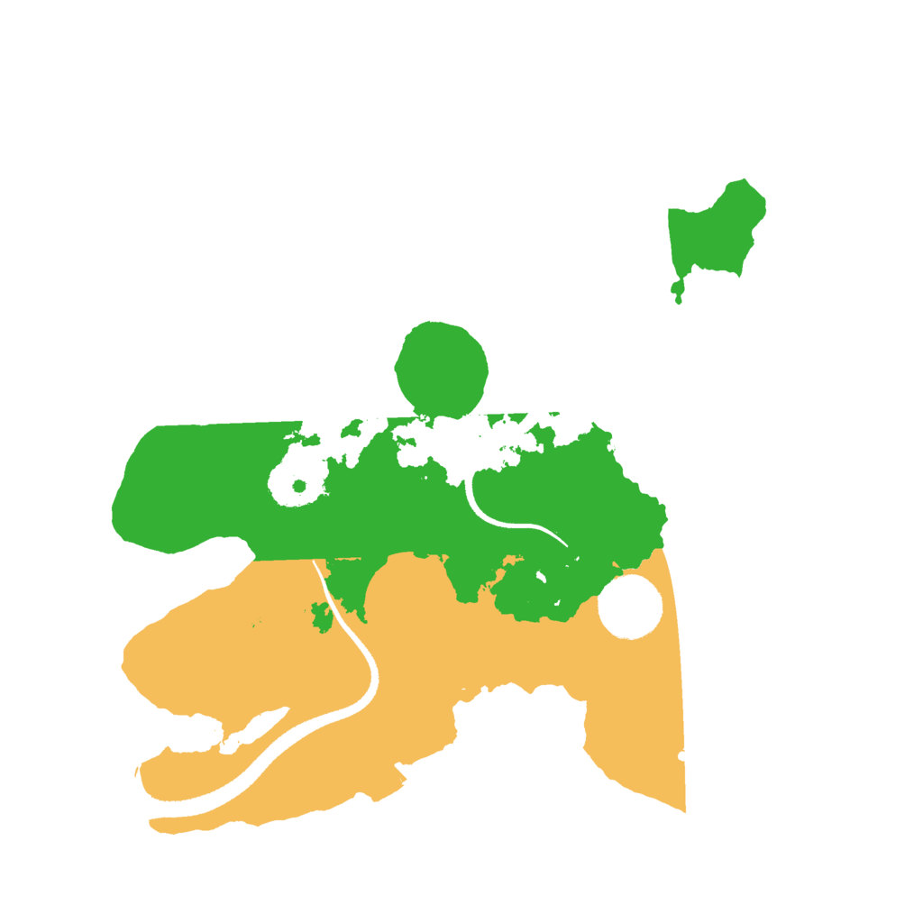 Biome Rust Map: Procedural Map, Size: 2700, Seed: 306146278