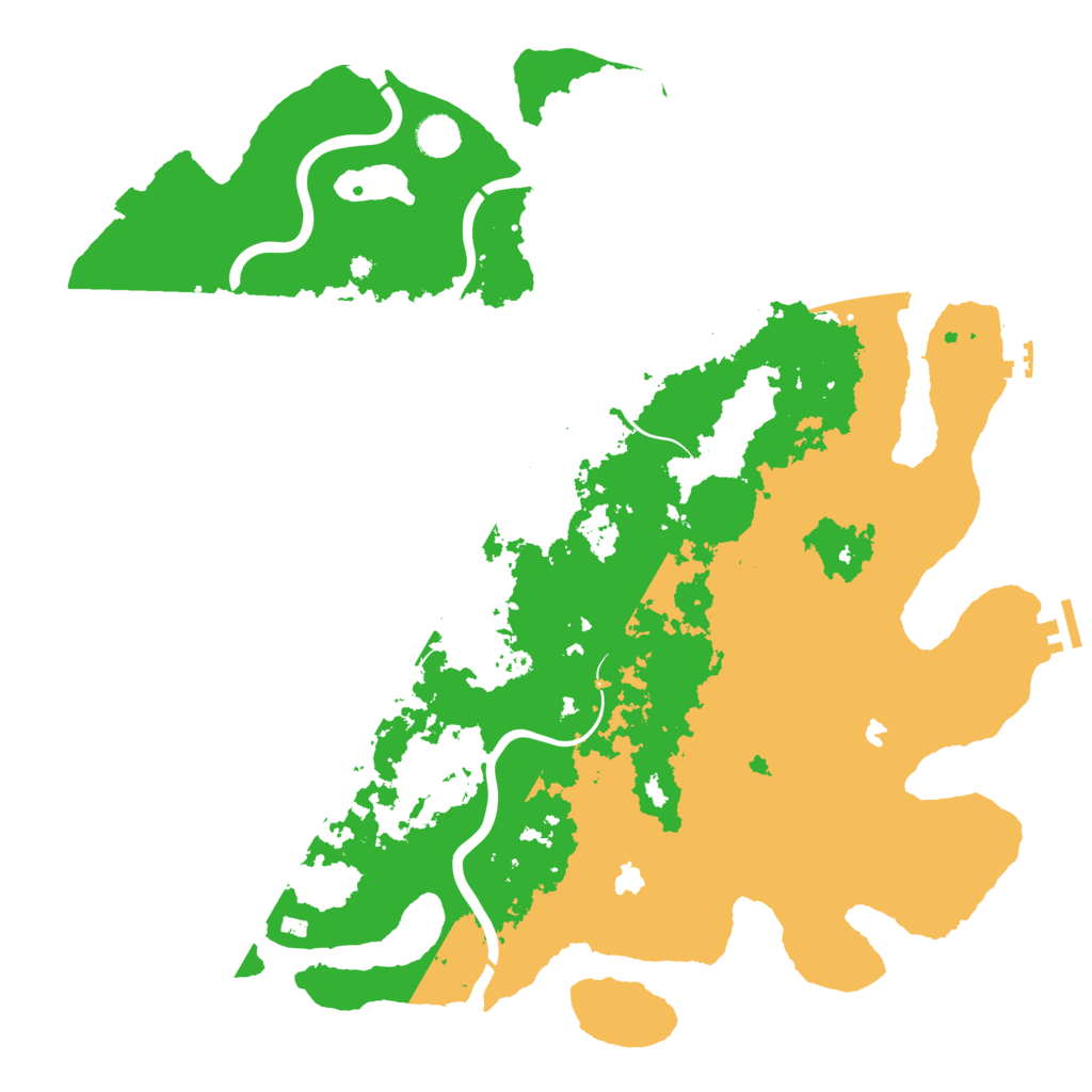 Biome Rust Map: Procedural Map, Size: 4500, Seed: 38820