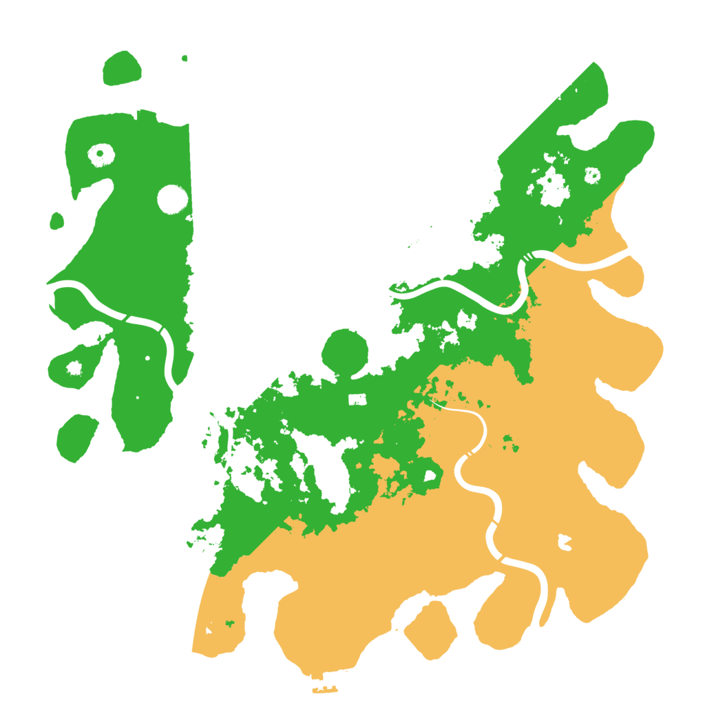 Biome Rust Map: Procedural Map, Size: 4250, Seed: 1650049989