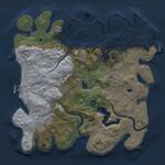 Thumbnail Rust Map: Procedural Map, Size: 4000, Seed: 1218746065, 14 Monuments