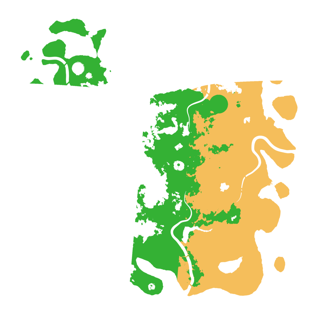 Biome Rust Map: Procedural Map, Size: 4500, Seed: 812625488