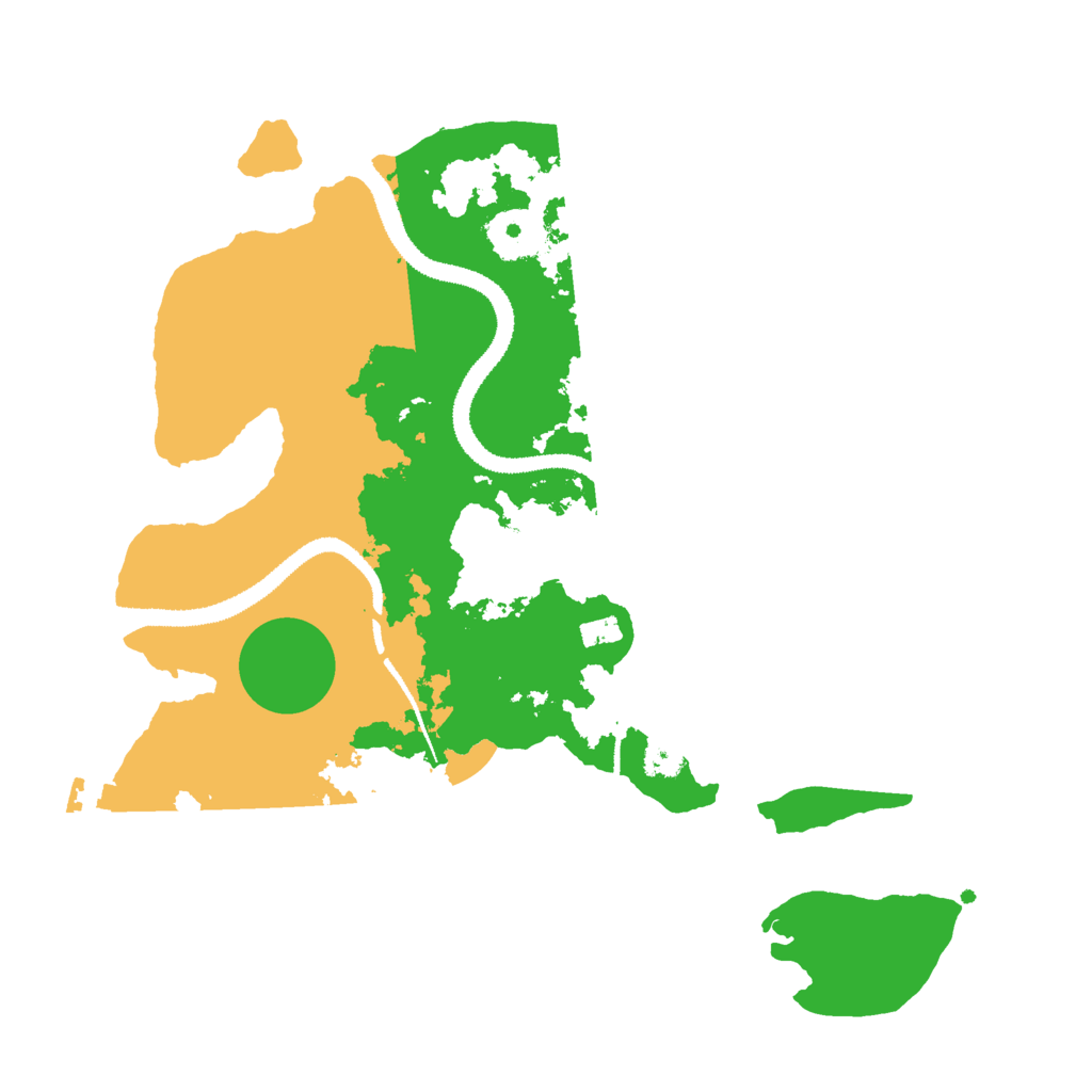 Biome Rust Map: Procedural Map, Size: 3000, Seed: 2085191360