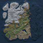 Thumbnail Rust Map: Procedural Map, Size: 4000, Seed: 325348809, 12 Monuments