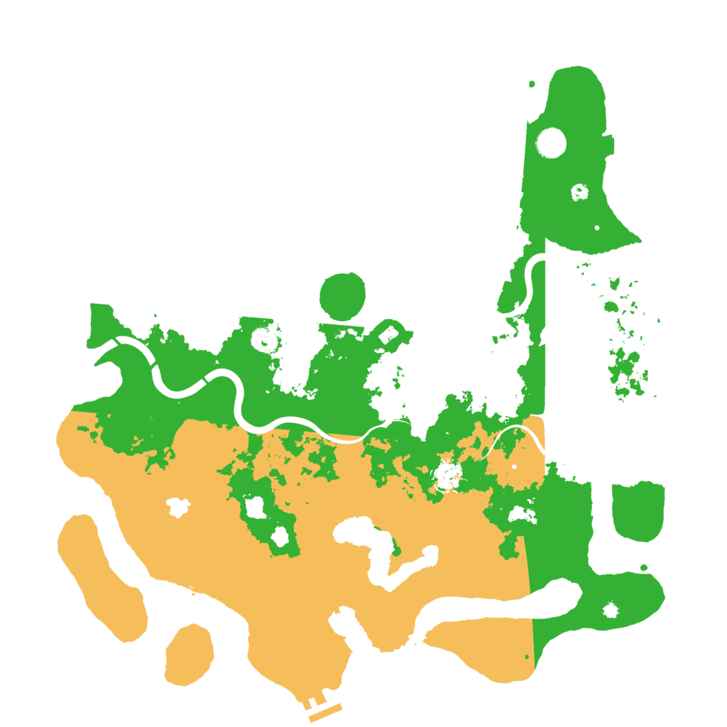 Biome Rust Map: Procedural Map, Size: 4250, Seed: 281538073
