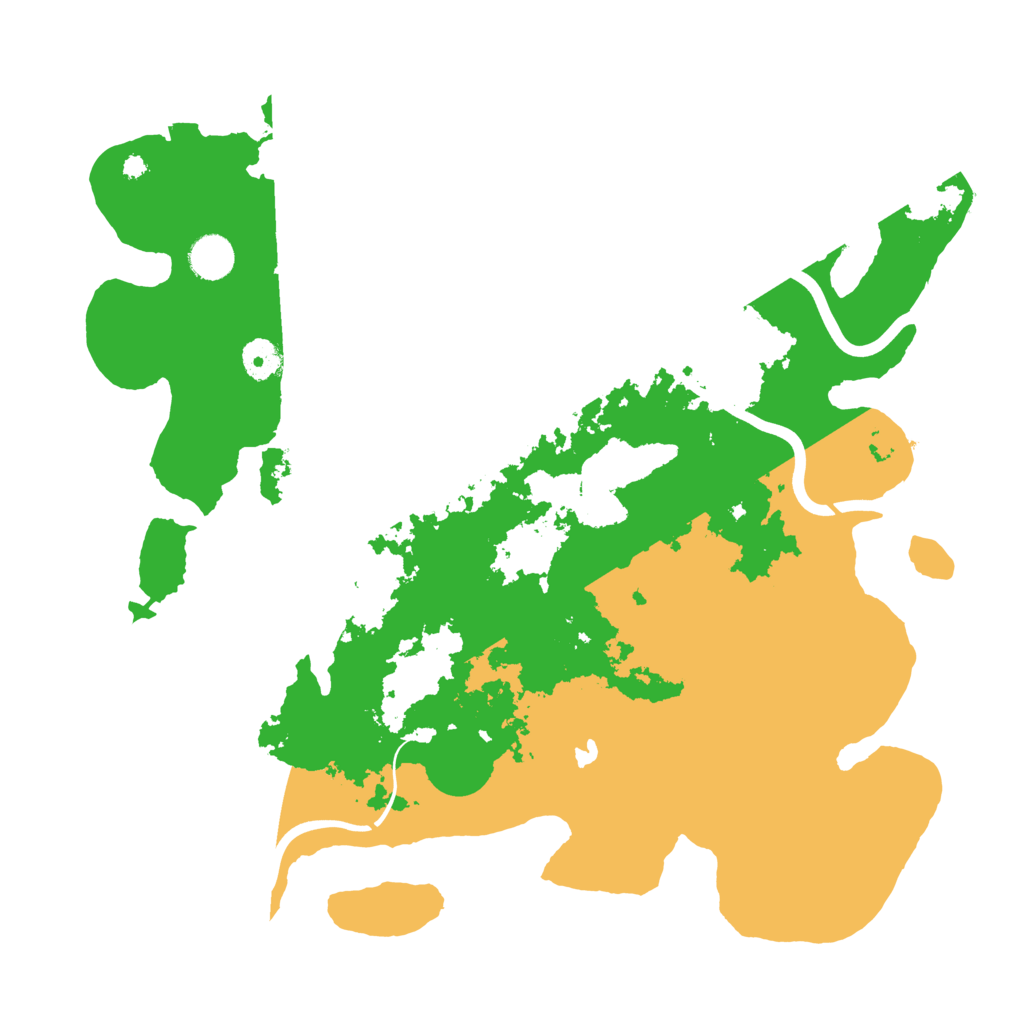Biome Rust Map: Procedural Map, Size: 4000, Seed: 49237962