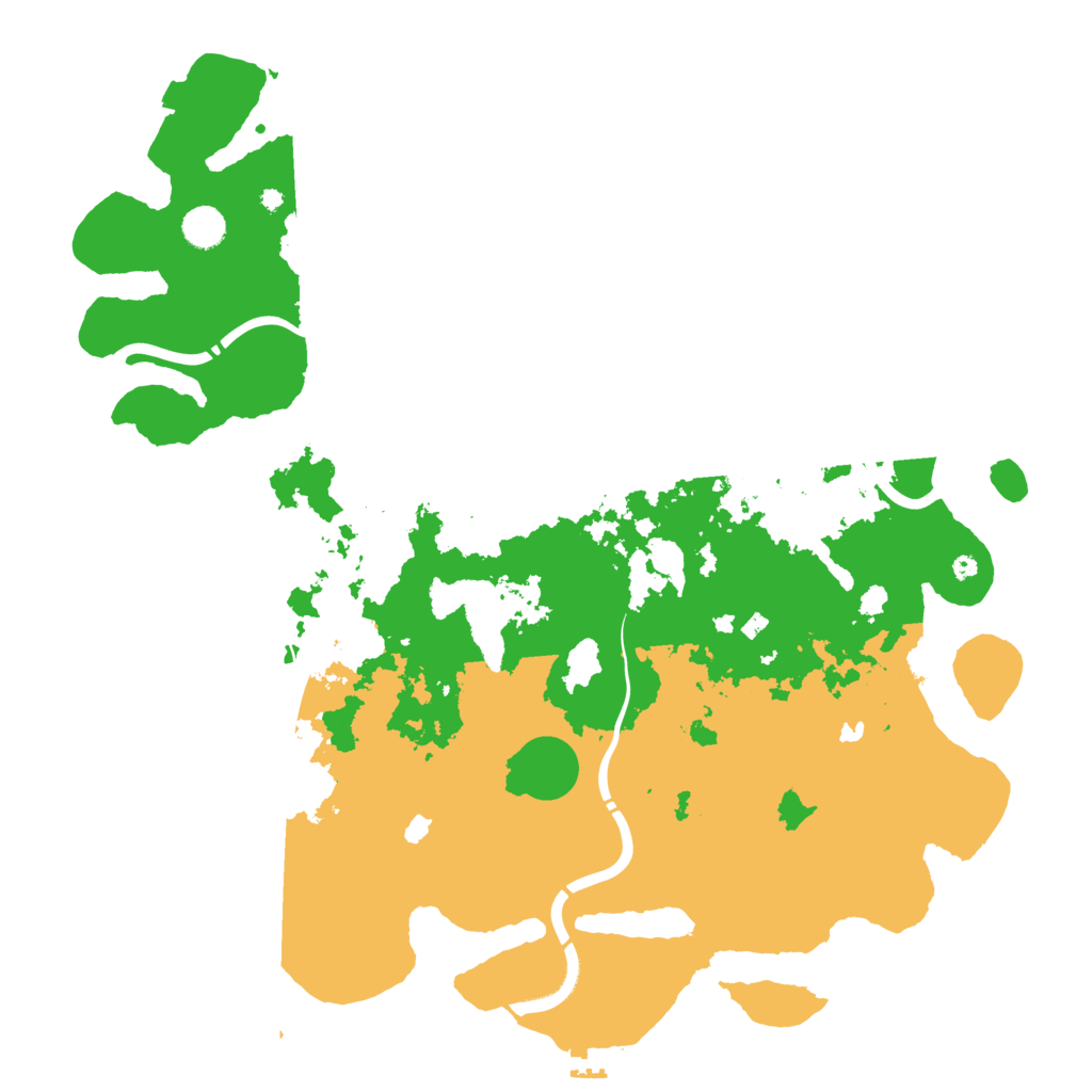 Biome Rust Map: Procedural Map, Size: 4500, Seed: 631611177