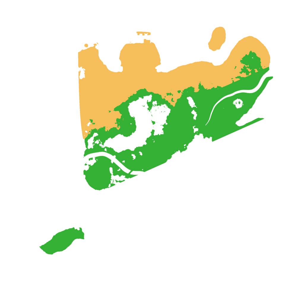 Biome Rust Map: Procedural Map, Size: 3300, Seed: 979115843