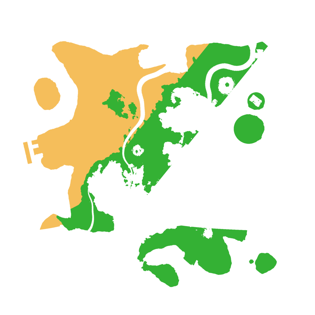 Biome Rust Map: Procedural Map, Size: 2900, Seed: 45000