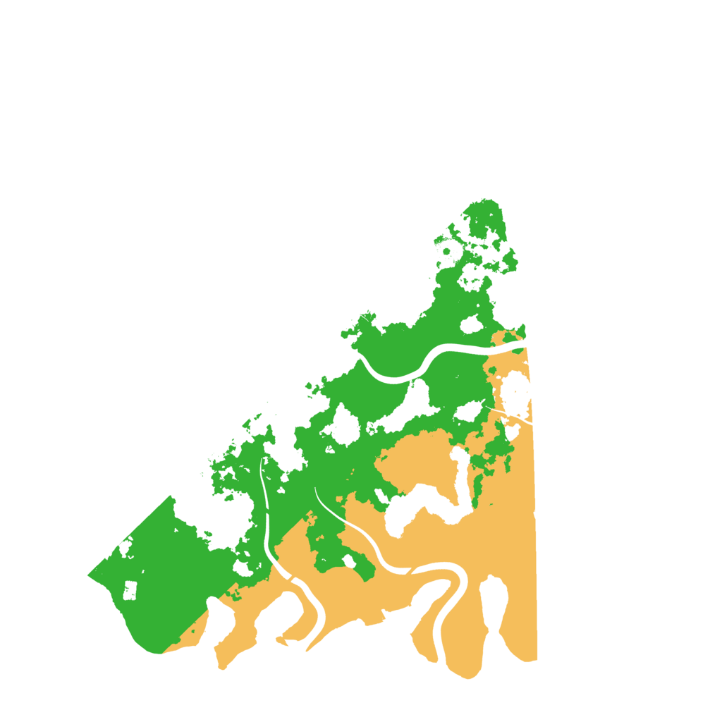 Biome Rust Map: Procedural Map, Size: 4000, Seed: 4720
