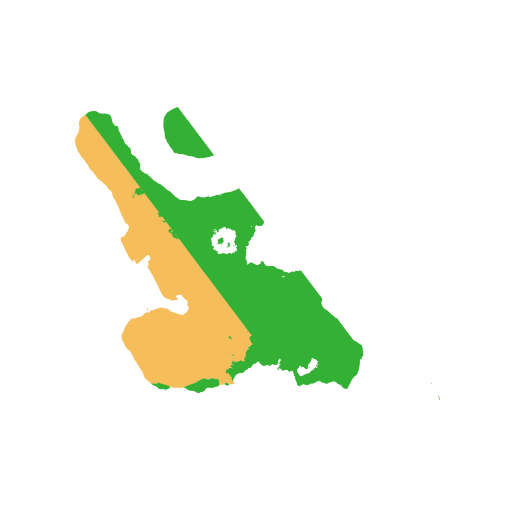 Biome Rust Map: Procedural Map, Size: 2000, Seed: 1730746137