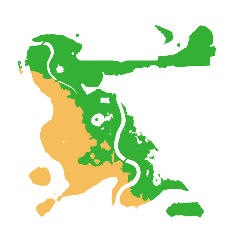 Biome Rust Map: Procedural Map, Size: 2850, Seed: 389051692