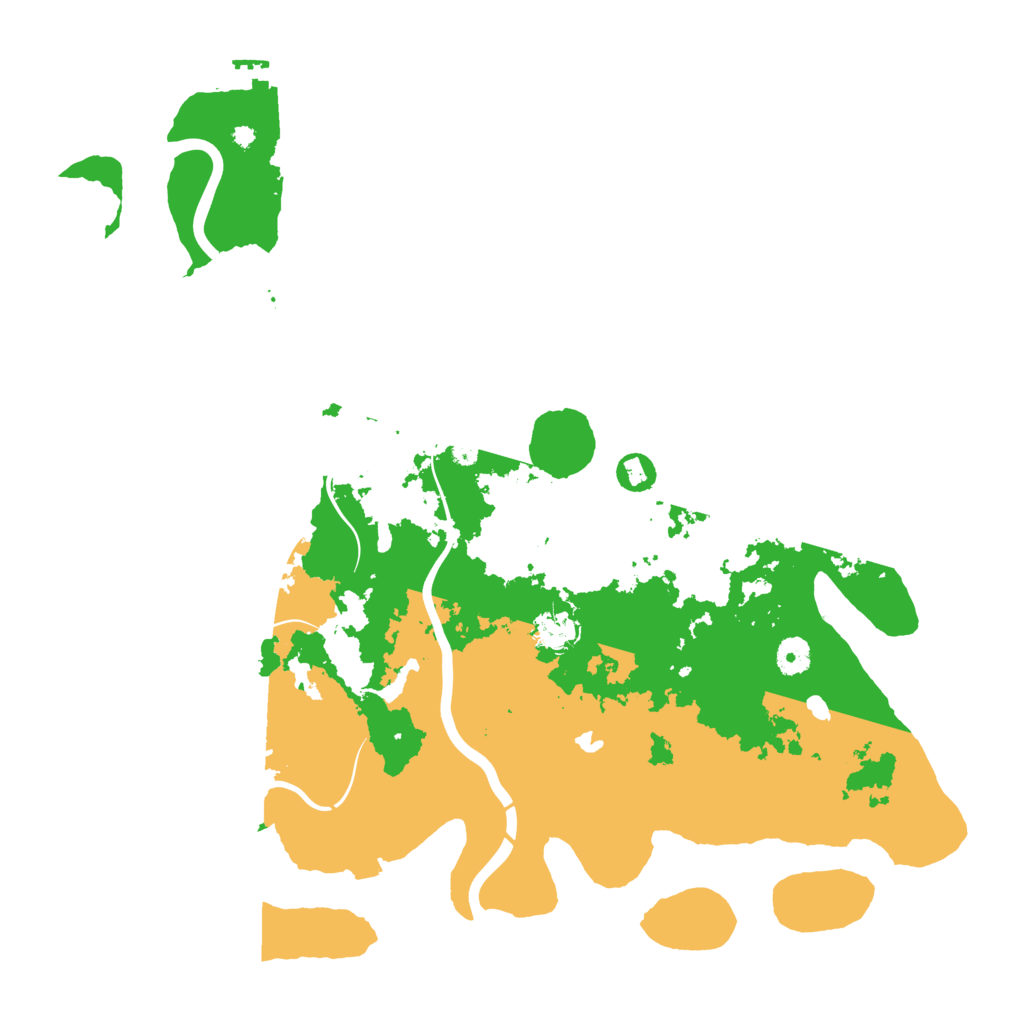 Biome Rust Map: Procedural Map, Size: 4250, Seed: 1289664100