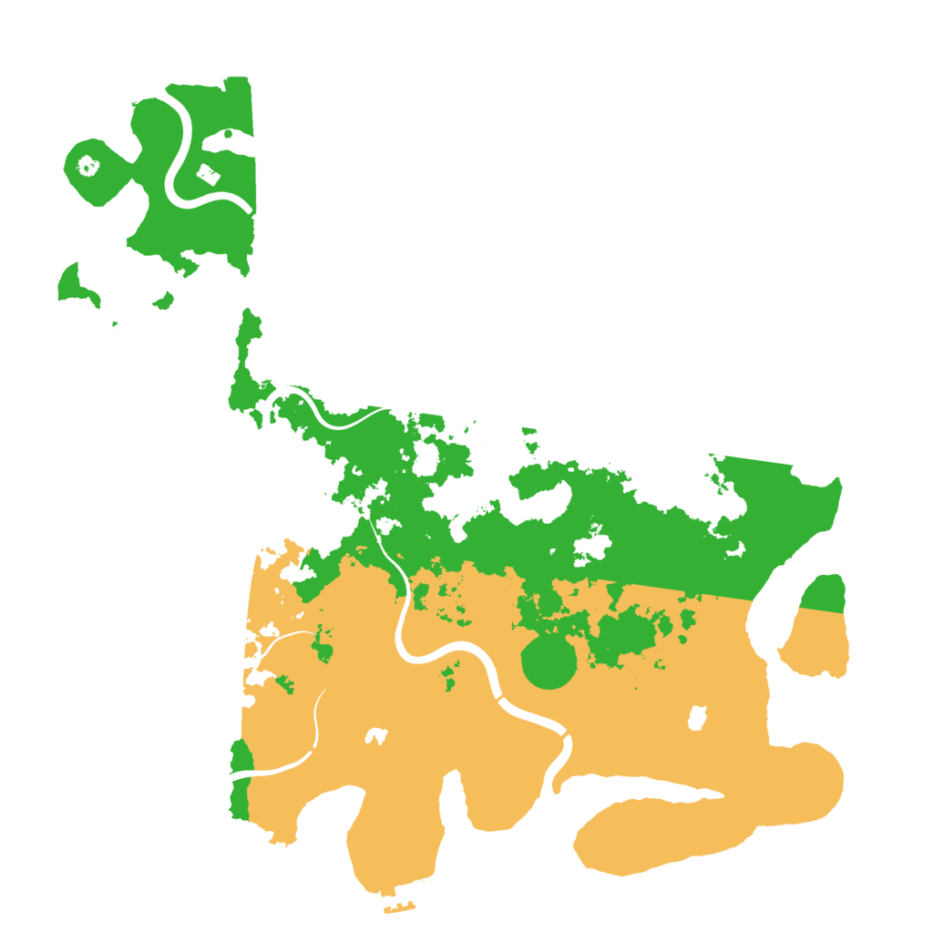 Biome Rust Map: Procedural Map, Size: 4500, Seed: 1452592278