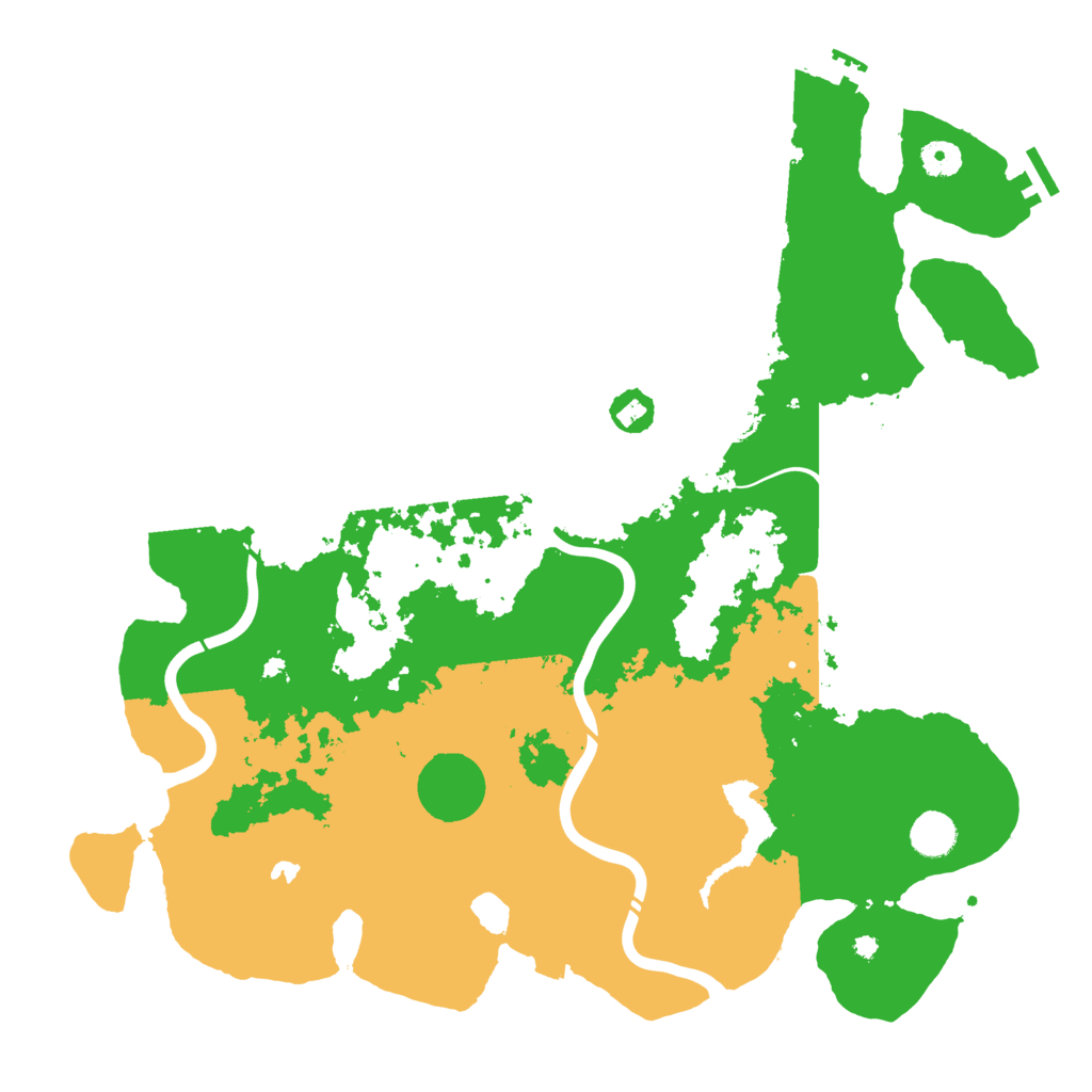 Biome Rust Map: Procedural Map, Size: 4250, Seed: 383821432