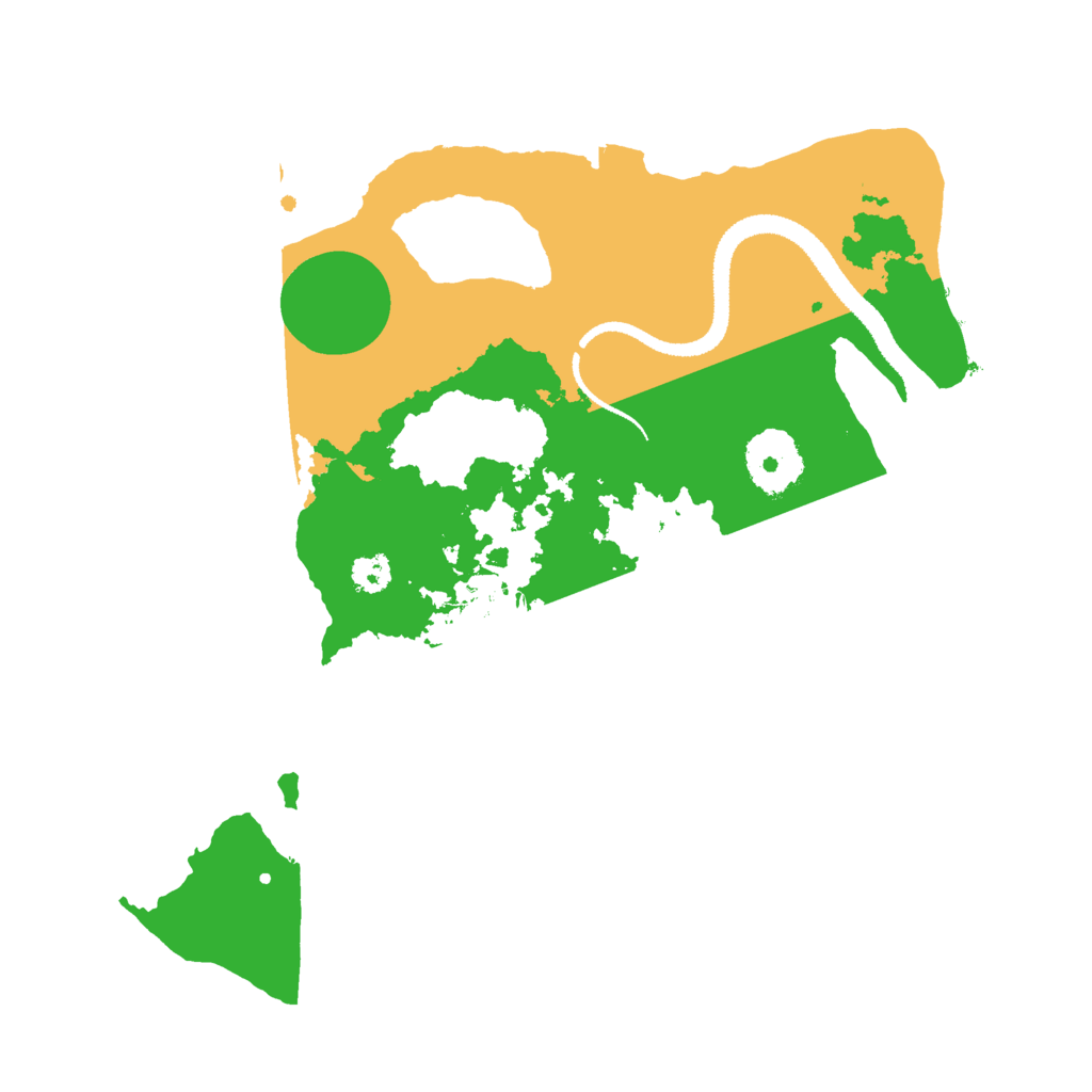 Biome Rust Map: Procedural Map, Size: 2800, Seed: 1229227497