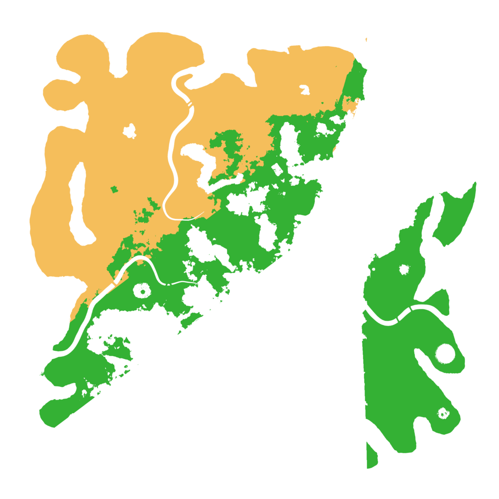 Biome Rust Map: Procedural Map, Size: 4500, Seed: 2051399508