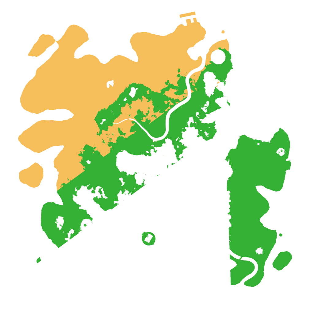 Biome Rust Map: Procedural Map, Size: 4000, Seed: 1882840734