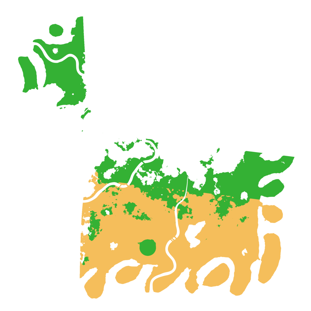 Biome Rust Map: Procedural Map, Size: 5000, Seed: 1978101237