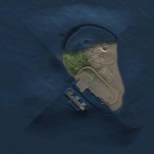 Thumbnail Rust Map: Procedural Map, Size: 1000, Seed: 1858559316, 2 Monuments