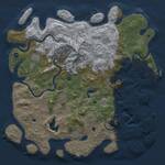Thumbnail Rust Map: Procedural Map, Size: 5069, Seed: 25569, 16 Monuments