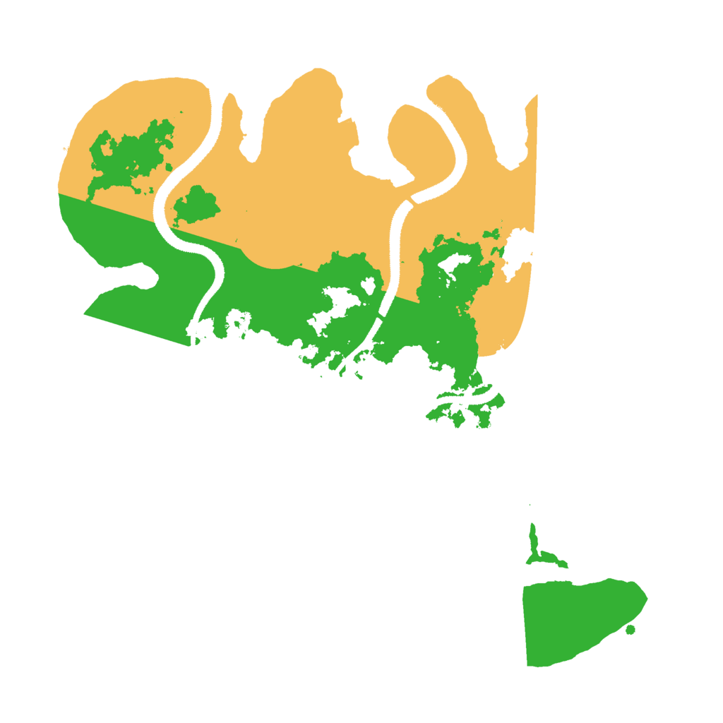 Biome Rust Map: Procedural Map, Size: 3000, Seed: 1508672