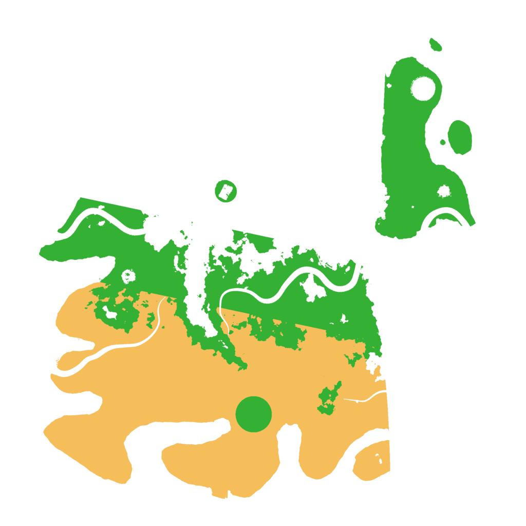 Biome Rust Map: Procedural Map, Size: 3850, Seed: 978960033