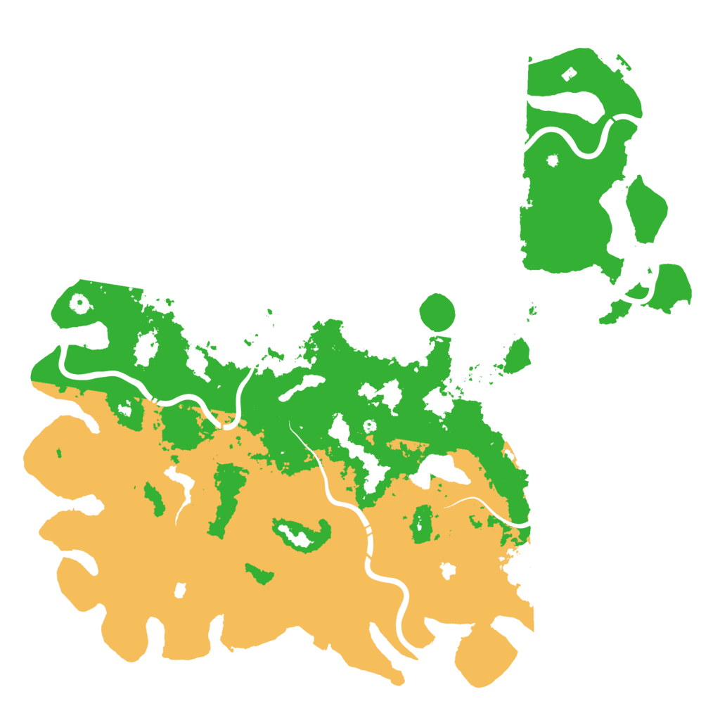 Biome Rust Map: Procedural Map, Size: 5500, Seed: 983530973