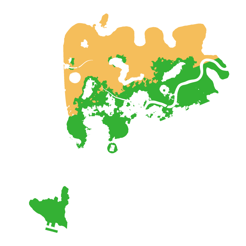 Biome Rust Map: Procedural Map, Size: 4000, Seed: 67431
